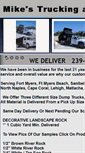 Mobile Screenshot of mikes-trucking.com